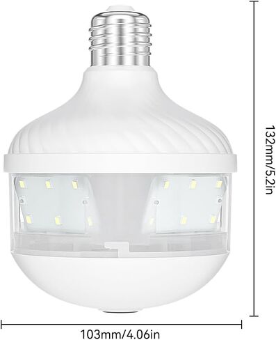 XIAOVV 2K WiFi E27 Bulb V380 Pro Security Camera Full Color Night Vision Two-Way Voice Auto Tracking Fisheye WiFi Camera in Saudi Arabia