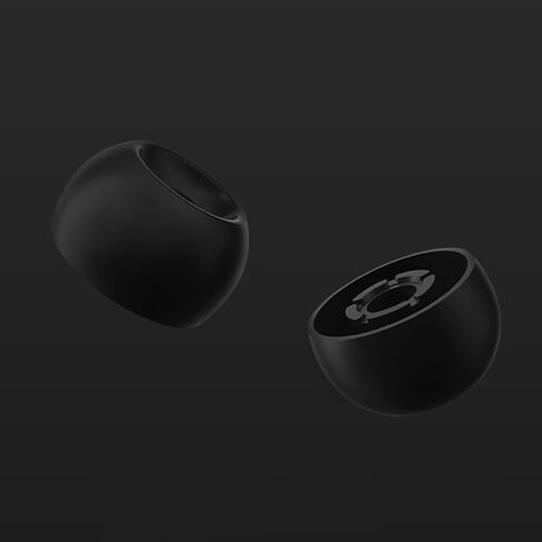 ELOIT Velvet Narrow Bore IEM Ear Tips, Silicone Tips for 4-6mm Nozzles (Full) in Saudi Arabia
