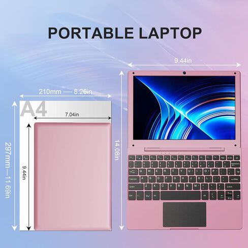 G-Anica Win 11 Laptop, Celeron Dual Core Processor, 8GB RAM +128GB Storage in Saudi Arabia