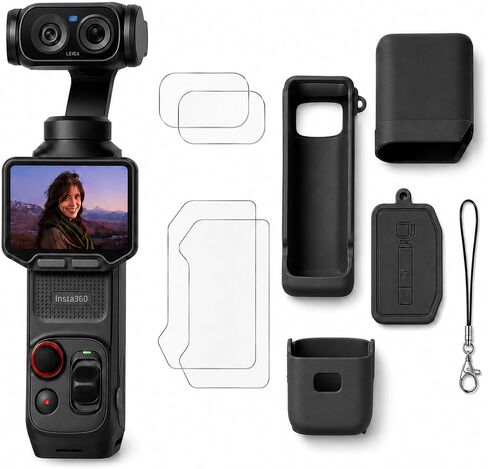 Case for Insta360 Luna Ultra with Lens & Screen Protector (2+2) in Kuwait