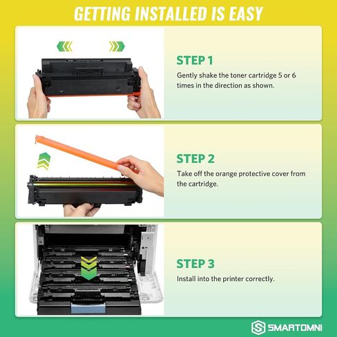 414X Toner Cartridges 4 Pack High Yield Compatible for HP Color Pro M479FDW in Saudi Arabia