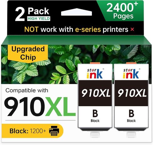 Starink 910XL Ink Cartridges Replacement for HP 910XL Black in Kuwait