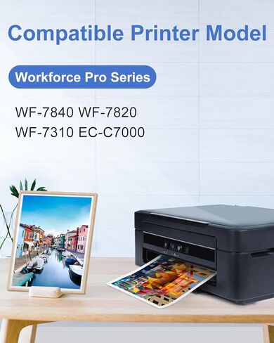 MC SUPRINT Remanufactured Ink Cartridges Replacement for Epson 812XL 5PK in Saudi Arabia