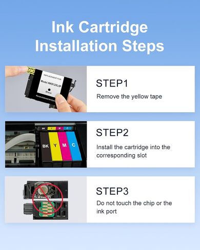 MC SUPRINT Remanufactured Ink Cartridges Replacement for Epson 812XL 5PK in Saudi Arabia