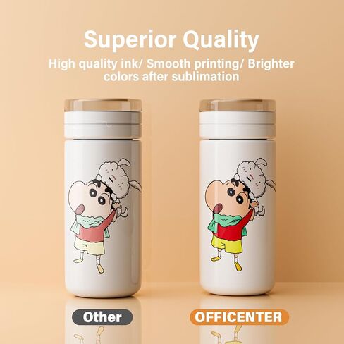 OFFICENTER Sublimation Ink Compatible with ET Inkjet Printers in Saudi Arabia