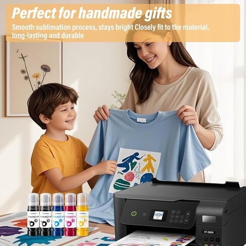 OFFICENTER Sublimation Ink Compatible with ET Inkjet Printers in Saudi Arabia