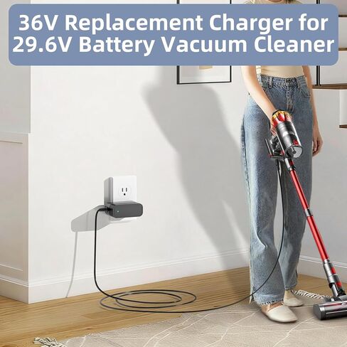 Charger for MOHOM Nova V5 Cordless Vacuum Cleaner, 36V Replacement Charger Compatible with UNINELL UV5 Handheld Vacuums 29.6V Battery Vacuum Cleaner AC Power Adapter in Saudi Arabia