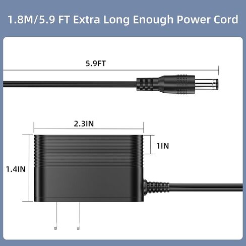 Charger for MOHOM Nova V5 Cordless Vacuum Cleaner, 36V Replacement Charger Compatible with UNINELL UV5 Handheld Vacuums 29.6V Battery Vacuum Cleaner AC Power Adapter in Saudi Arabia