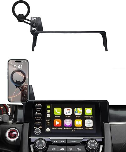 PZK Car Phone Mount for 2016-2021 Honda Civic Accessories 7-inch Screen in Saudi Arabia
