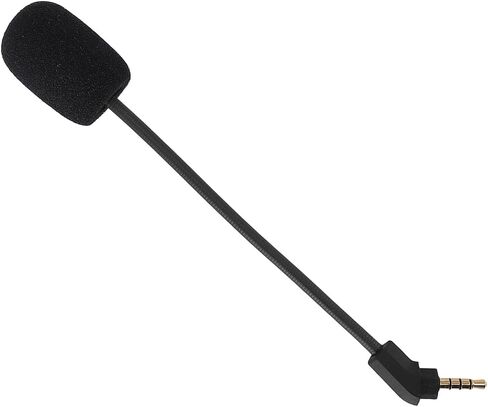 Acouto Replacement Headset Microphone for Cloud with Noise Cancelling Features Adjustable Omnidirectional Sound 3.5mm Plug - 1 Unit in Saudi Arabia