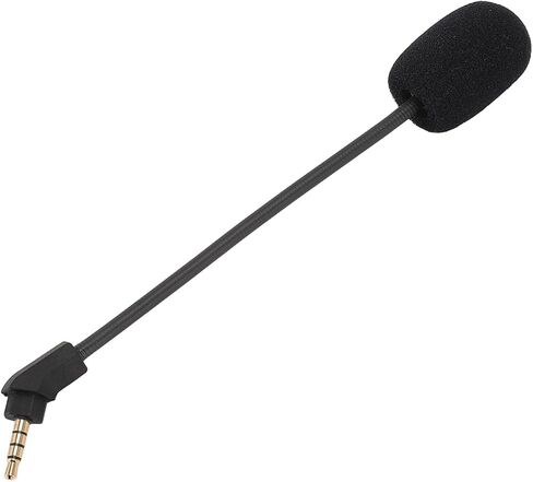 Acouto Replacement Headset Microphone for Cloud with Noise Cancelling Features Adjustable Omnidirectional Sound 3.5mm Plug - 1 Unit in Saudi Arabia