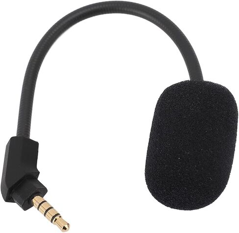 Acouto Replacement Headset Microphone for Cloud with Noise Cancelling Features Adjustable Omnidirectional Sound 3.5mm Plug - 1 Unit in Saudi Arabia