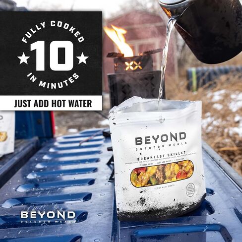 Beyond Outdoor Meals Breakfast Skillet | Freeze Dried Camping & Backpacking Food | High Protein Meals | Just Add Water in Saudi Arabia