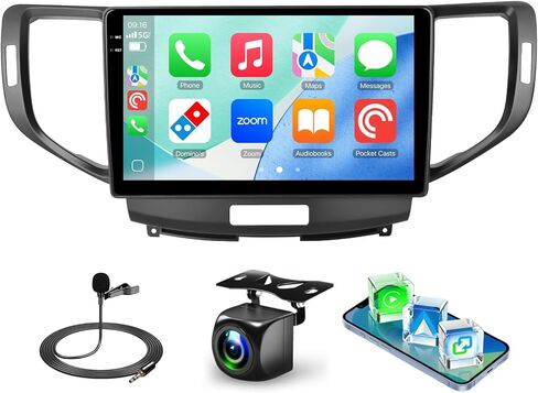 4GB+128GB Car Stereo for Honda Accord 2008-2012/Spirior 2009-2013/Acura TSX 2008-2012, 9-Inch in-Cell Touchscreen 720x1280p Android Car Radio Wireless CarPlay Android Auto FM BT WiFi in Saudi Arabia