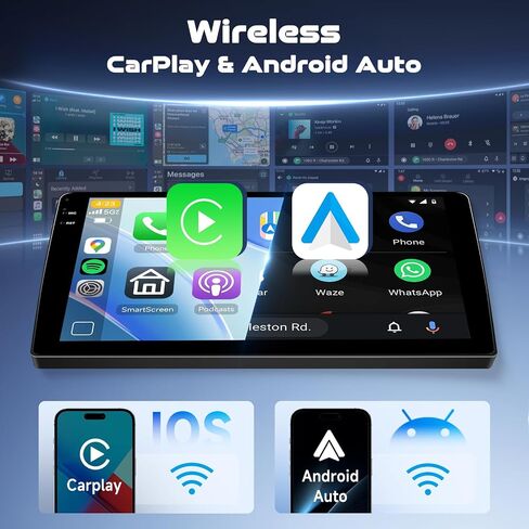 4GB+128GB Car Stereo for Honda Accord 2008-2012/Spirior 2009-2013/Acura TSX 2008-2012, 9-Inch in-Cell Touchscreen 720x1280p Android Car Radio Wireless CarPlay Android Auto FM BT WiFi in Saudi Arabia