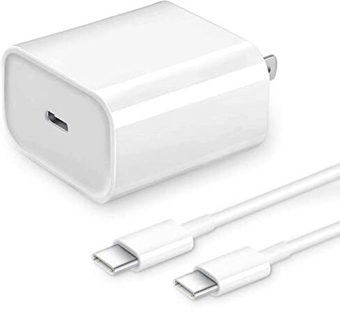 Replacement 18W USB C PD Fast Wall Charger for Samsung Galaxy Z Flip 3/4/5/6/7/7FE/8, Galaxy Z Fold 2/3/4/5/6/7/8 5G Phone with 5FT Type C Power Adapter Charging Cable Cord (Black) in Kuwait