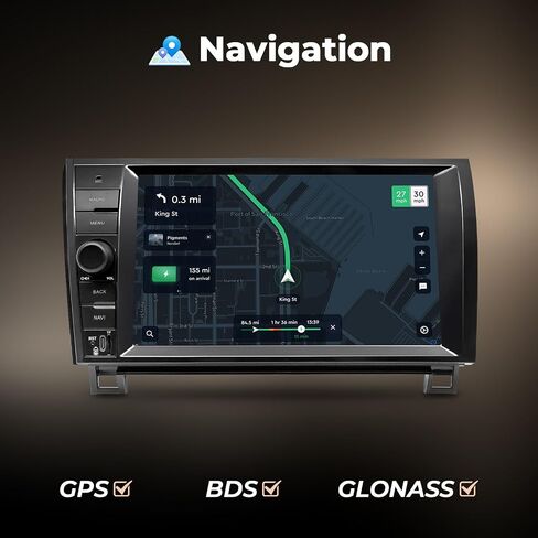 Android 15 Car Stereo for 2007-2013 Tundra XK50 / 2008-2014 Sequoia XK60 LHD, 9 Inch QLED Touchscreen, Qualcomm Chip, Wireless CarPlay & Android Auto, 8GB+128GB, SWC, Bluetooth 5.1 in Kuwait