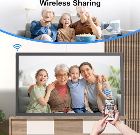إطار صور رقمي كبير بحجم 15.6 بوصة-إطارات صور رقمية مع شاشة تعمل باللمس الكاملة ، وإطارات WiFi مثبتة على الحائط 32 جيجابايت ، والتحكم عن بُعد ، ومشاركة الصور ومقاطع الفيديو بسهولة ، وتخزين سحابة غير محدودة in Saudi Arabia