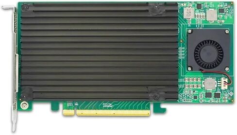 4 M.2 NVMe SSD PCIe x16 Adapter with PLX8747 PCI Express 3.0 x16 Switch to 4 Ports M.2 Adapter Card in Saudi Arabia