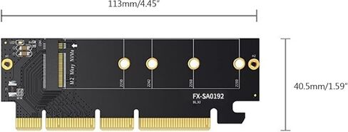 M.2 NVMe SSD to PCIE X16 Adapter 64Gbps in Kuwait