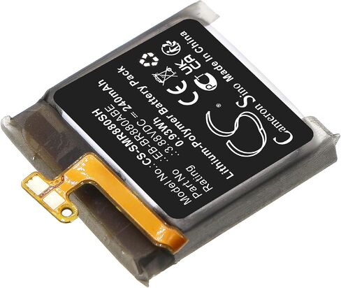 Battery Replacement for SM-R880N SM-R880NZSAXAA SM-R880 SM-R880NZKAXAA SM-R865U SM-R885U SM-R885UZSAXAA SM-R880NZSCXAA SM-R885 Watch 4 40mm GH43-05068A EB-BR880ABY EB-BR880ABE EB-BR860ABY in Saudi Arabia