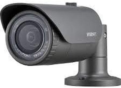 Hanwha Techwin HCO-7010R 4MP IR WDR PoE Outdoor Network Bullet Camera with 2.8mm Fixed Lens, RJ45 Connection in Saudi Arabia