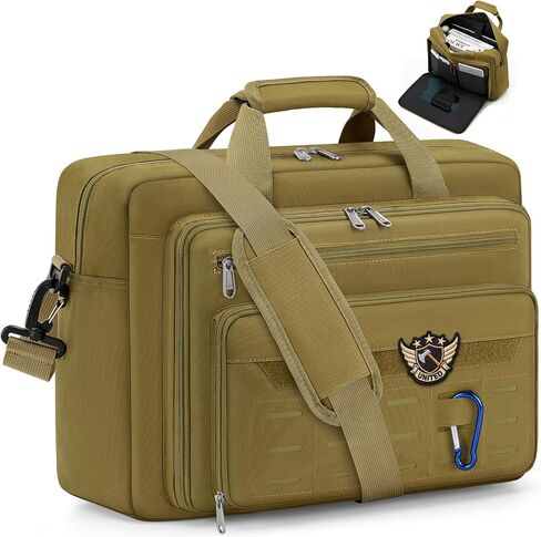 RAINSMORE Tactical Laptop Bag for Men 15.6/17.3 Inch Military Messenger Bag in Kuwait