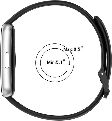 12-Pack Soft Silicone Band Compatible with Huawei Band 11/11 Pro / 11 NFC, Sports Watch Wrist Strap for Huawei Band 11 Series, Adjustable Wristband in Saudi Arabia