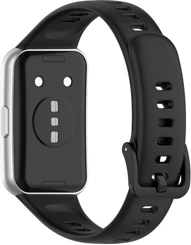 12-Pack Soft Silicone Band Compatible with Huawei Band 11/11 Pro / 11 NFC, Sports Watch Wrist Strap for Huawei Band 11 Series, Adjustable Wristband in Saudi Arabia