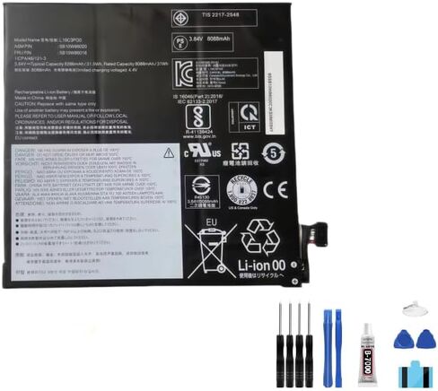 compatible For Lenovo Chromebook 10E 82AQ 82AM0002US L19C3PG0 LCD Display Touch Screen Digitizer Full Assembly Replacement Screen Repair Kit battery L19M3PG0 +Free Tools，For L19M3PG0 battery in Kuwait