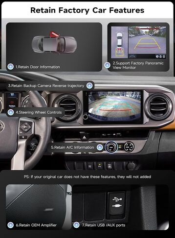 Roadanvi X14 9" Car Radio for Toyota Tacoma 2016-2022 Corolla 2017 2018 in Kuwait