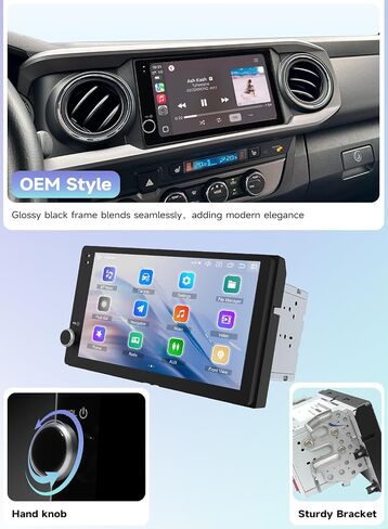 Roadanvi X14 9" Car Radio for Toyota Tacoma 2016-2022 Corolla 2017 2018 in Kuwait