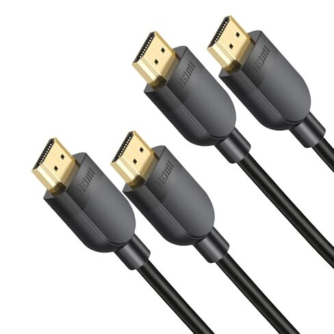 4K HDMI Cable 3FT 6-Pack, UHD HDMI 2.0 Cord, 4K@60Hz, 2K@120Hz, 1080P@144Hz in Kuwait