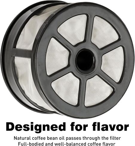 7-14 Cup Reusable Coffee Filter for Percolator Coffee Pot (Black) in Saudi Arabia