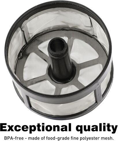 7-14 Cup Reusable Coffee Filter for Percolator Coffee Pot (Black) in Saudi Arabia