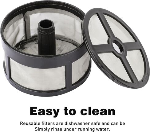 7-14 Cup Reusable Coffee Filter for Percolator Coffee Pot (Black) in Saudi Arabia