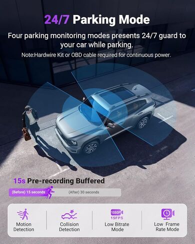 Vantrue S1 Pro DMS 2.7K Dash Cam Front and Inside, STARVIS 2 AI Dash Camera in Saudi Arabia