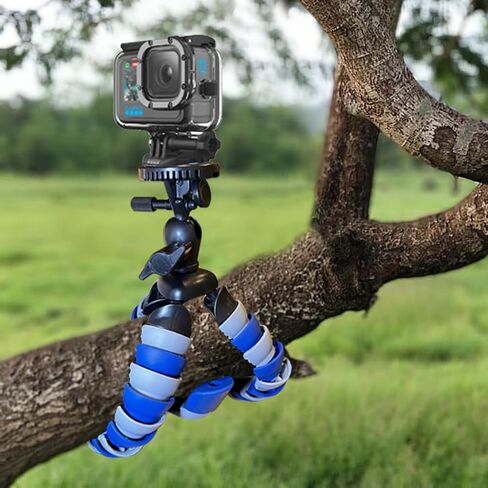 Camcorder Tripod, Compatible with Panasonic HC-V800 Full HD Camcorder, Flexible Tripod - for Digital Cameras and Camcorders Approx Height 13 inches in Kuwait