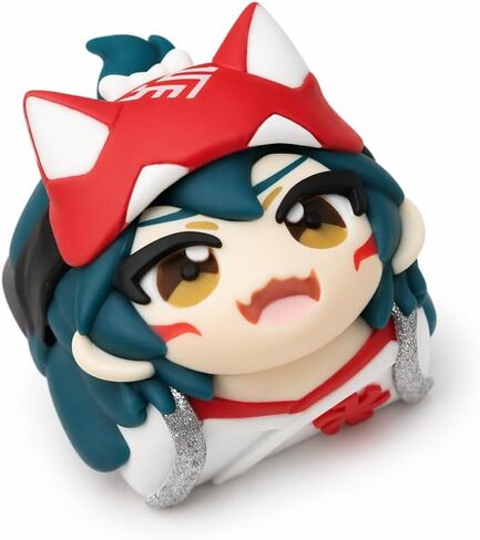 Overwatch Kiriko Artisan Keycap, 4-Layer Epoxy 3D Resin, MX Fit in Kuwait