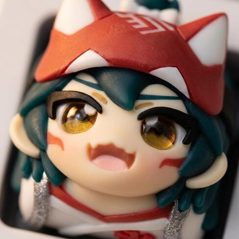 Overwatch Kiriko Artisan Keycap, 4-Layer Epoxy 3D Resin, MX Fit in Kuwait