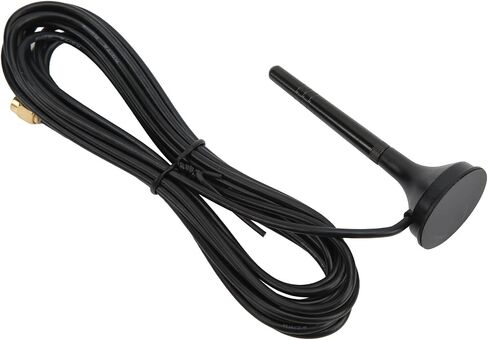 Fafeicy XP-5G-006 15dBi 5G 600-6000MHz 9.8ft Copper Rod External Magnetic Base with SMA Male Gold Plated Connector RG174 Cable for Outdoor Signal Router Modem Cell Phone in Saudi Arabia