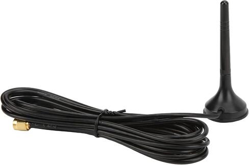 Fafeicy XP-5G-006 15dBi 5G 600-6000MHz 9.8ft Copper Rod External Magnetic Base with SMA Male Gold Plated Connector RG174 Cable for Outdoor Signal Router Modem Cell Phone in Saudi Arabia