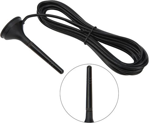 Fafeicy XP-5G-006 15dBi 5G 600-6000MHz 9.8ft Copper Rod External Magnetic Base with SMA Male Gold Plated Connector RG174 Cable for Outdoor Signal Router Modem Cell Phone in Saudi Arabia