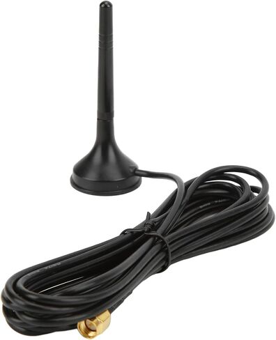 Fafeicy XP-5G-006 15dBi 5G 600-6000MHz 9.8ft Copper Rod External Magnetic Base with SMA Male Gold Plated Connector RG174 Cable for Outdoor Signal Router Modem Cell Phone in Saudi Arabia