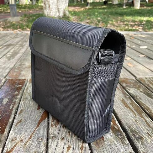Portable Binocular Bag Lightweight Binocular Storage Shoulder Bag Chest Pack with Adjustable Strap for Hiking Bird Watching Travel 1pc in Saudi Arabia