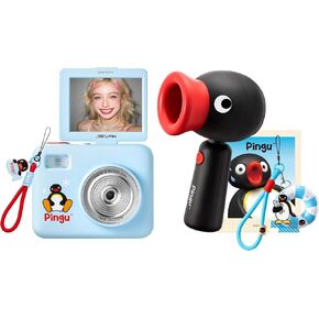 MarTUBE Pingu Digital Camera & Handheld Fan Bundle, for Adults in Saudi Arabia
