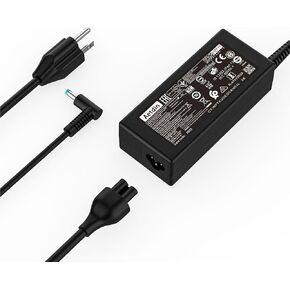 45W 19.5V 2.31A Charger Compatible with HP Pavilion Envy X360 TPN-CA14 r-41013153 15-f272wm 15-f387wm 15-ba009dx 15-dw0083wm 15-f222wm 213349-109 TPN-LA15 TPN-DA16 Laptop Power Adapter 4.5x3.0mm in Saudi Arabia