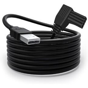 USB for Moog Zevex Enteralite Infinity Pump Compatible with Infinity Pump Power Cord (Black in Saudi Arabia