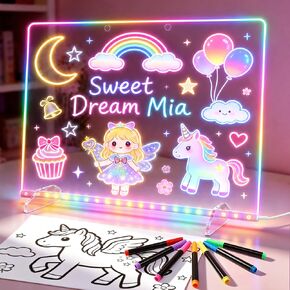 LED Drawing Board Birthday Gift Toy for 5-12 Year Old in Saudi Arabia