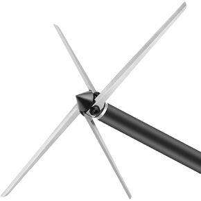 DEEPOWER 6 Pack Turkey Hunting Broadheads 125/150 Grain 4 Fixed Blade 4" Cutting Dia Hunting Broadheads 420 Stainless Steel Hunting Arrowhead for Compound Bow and Recurve Bow in Kuwait